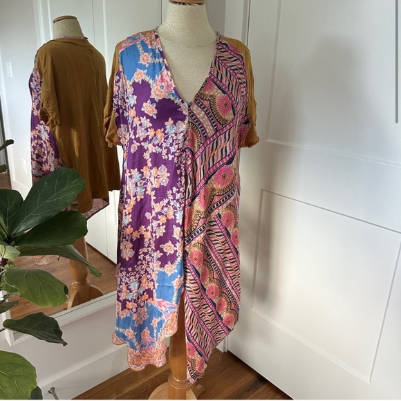 NWT Free People - Pick Your Scarf Maxi Tee Size XS - Picture 4 of 10